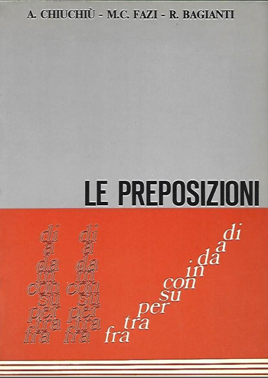LE PROPOSIZIONI  (Italiano)