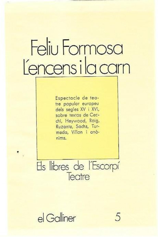 L'ENCENS I LA CARN