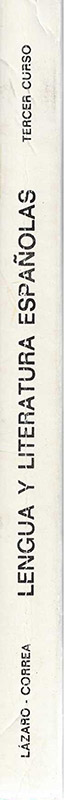 Lengua y literatura españolas. 3º