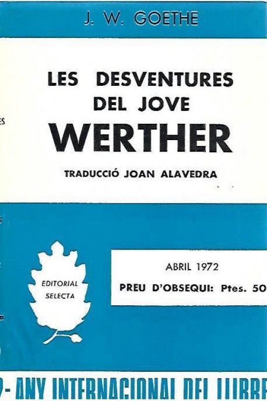 LES DESVENTURES DEL JOVE WERTHER