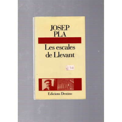 Les escales de Llevant / Josep Pla