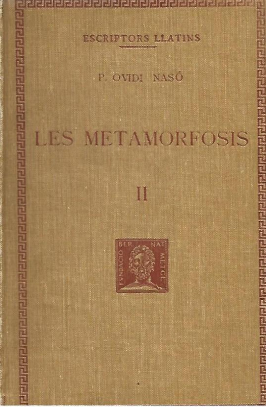 LES METAMORFOSIS Volum II   (Ovidi)