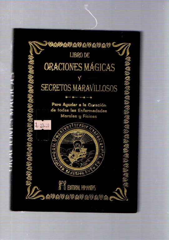 LIBRO DE ORACIONES MÁGICAS Y SECRETOS MARAVILLOSOS