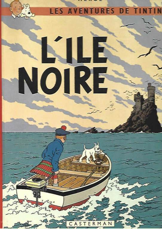 L'ILLE NOIRE. LES AVENTURES DE TINTIN