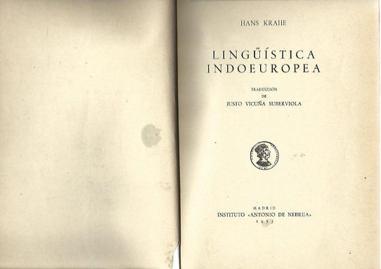 LINGÜISTICA INDOEUROPEA