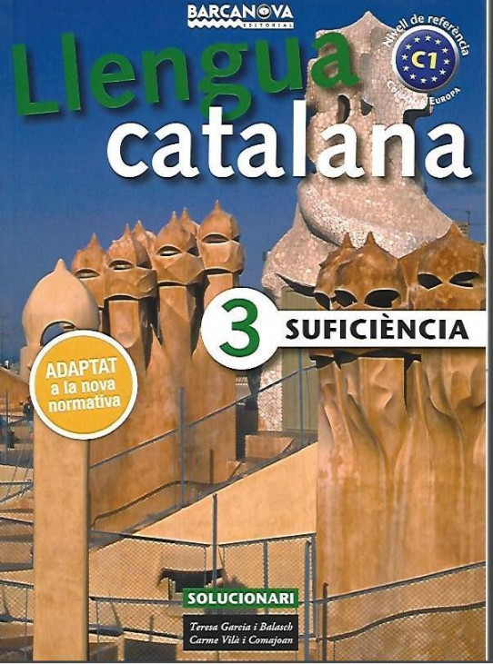 LLENGUA CATALANA 3 SUFICIENCIA. 2 Volums. Llibre + Solucionari
