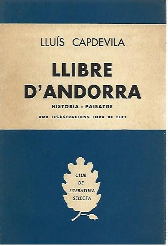 LLIBRE D'ANDORRA. HISTORIA - PAISATGE -