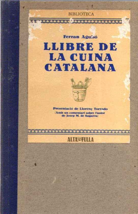 Llibre de la cuina catalana