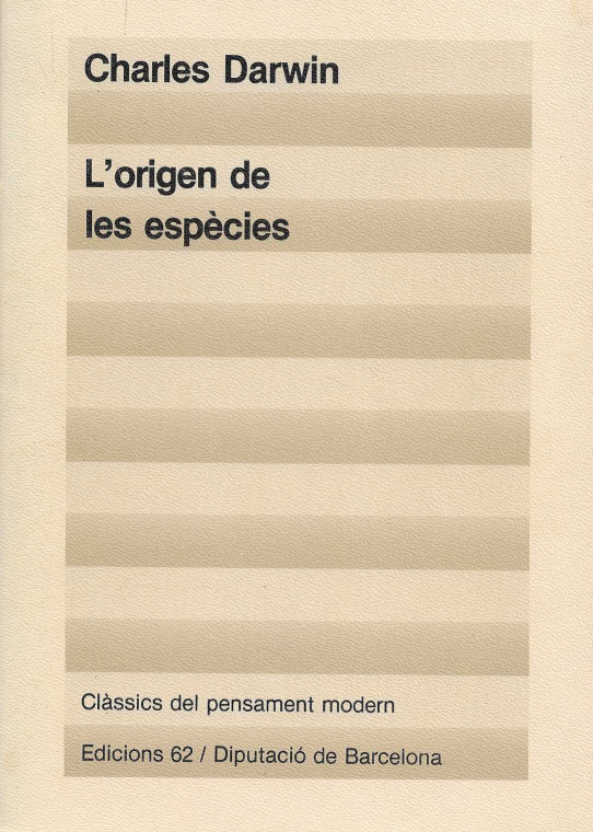 L'orígen de les espècies.
