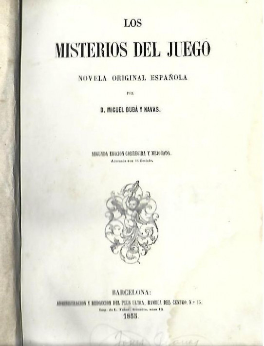 LOS MISTERIOS DEL JUEGO