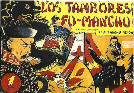 LOS TAMBORES DE FU-MANCHU 3 Volumenes  (Fascimil)