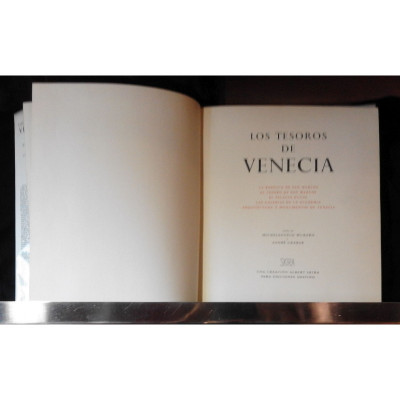 Los Tesoros de Venecia / Michelangelo Muraro , André Grabar