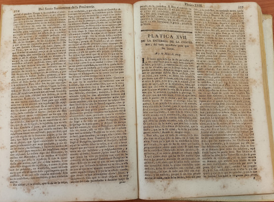 LUZ DE VERDADES CATOLICAS Y EXPLICACION DE LA DOCTRINA CHRISTIANA que siguiendo las costumbres de la casa professa de la Compañia de Jesus de Mexico