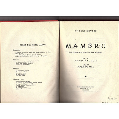 Mambru. / Andres Revesz.