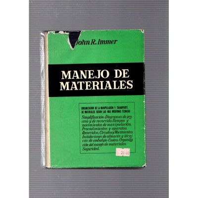 Manejo de materiales / John I. Immer