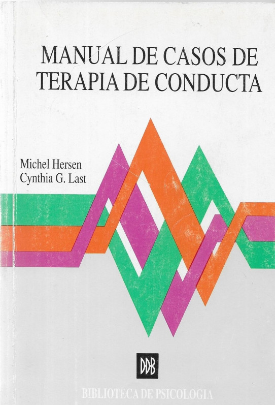 MANUAL DE CASOS DE TERAPIA DE CONDUCTA