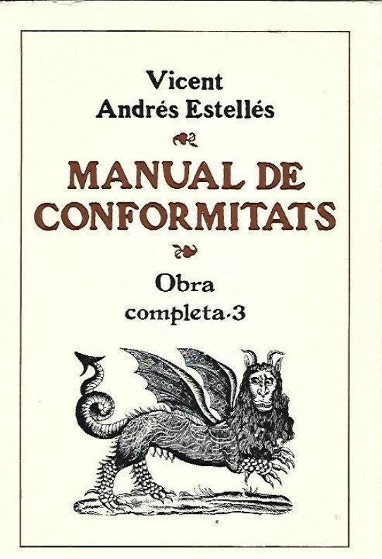 MANUAL DE CONFORMITATS. OBRA COMPLETA  Colum 3