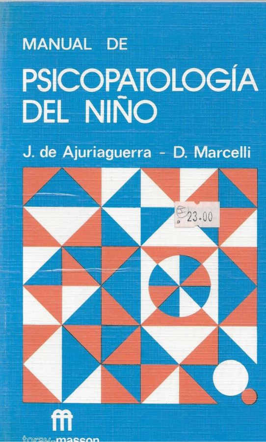 MANUAL DE PSICOPATOLOGIA DEL NIÑO