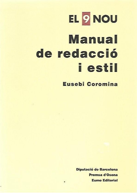 MANUAL DE REDACCIO i  ESTIL