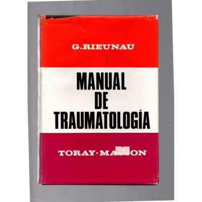 Manual de Traumatología / Varis autors