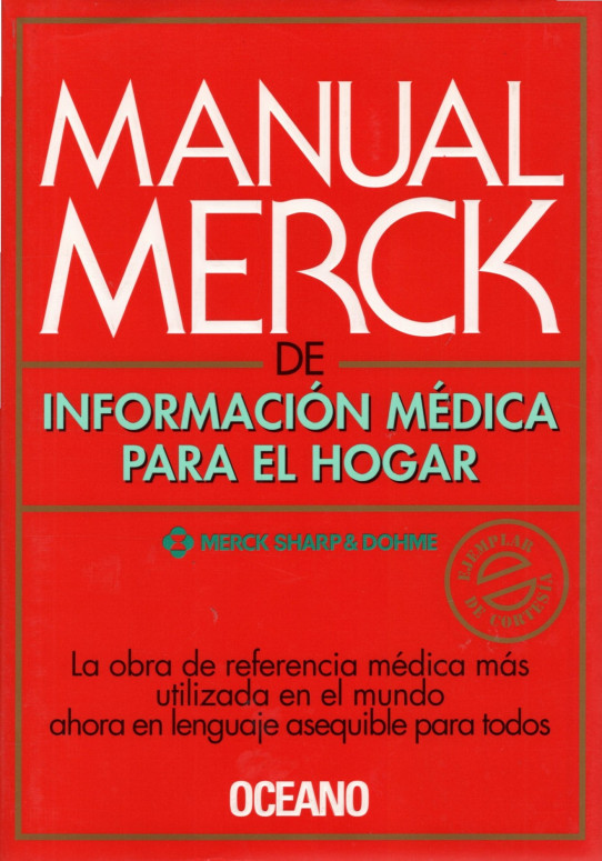 MANUAL MERCK DE INFORMACION MEDICA PARA EL HOGAR