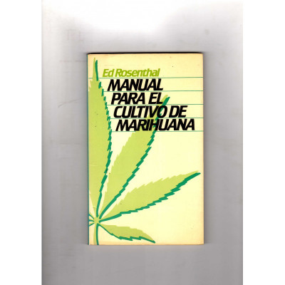 Manual para el cultivo de marihuana