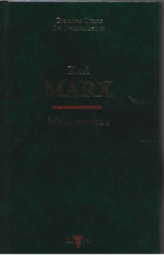 MANUSCRITOS   (Marx)