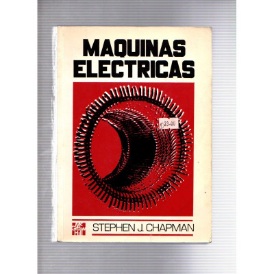 Máquinas eléctricas / Stephen J. Chapman