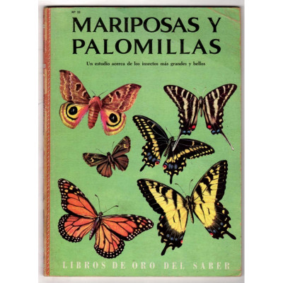 Mariposas y palomillas. Un estudio acerca de los insectos más grandes y bellos. / Richard A. Martín.