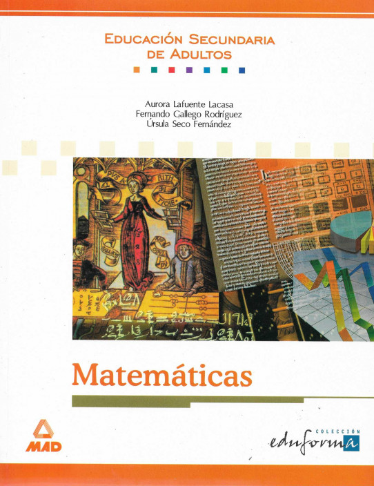 Matemáticas. Educación Secundaria de Adultos.