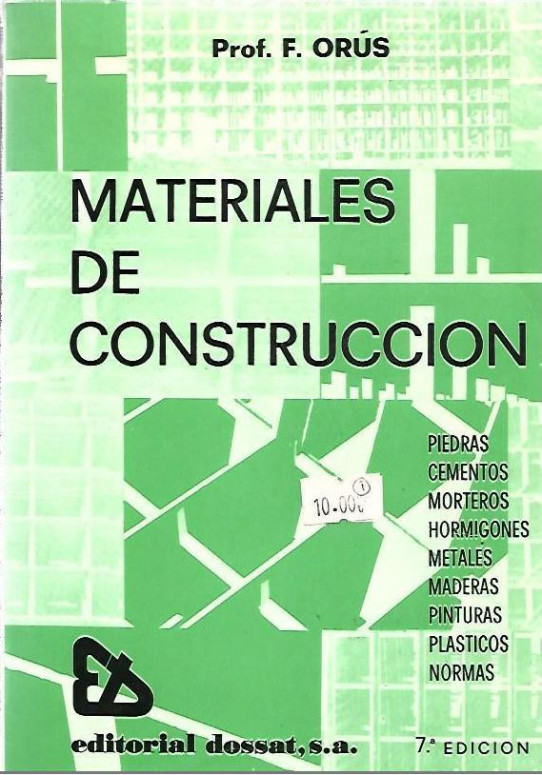 MATERIALES DE CONSTRUCCIÓN