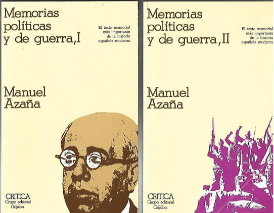 MEMORIAS POLITICAS Y DE GUERRA 2 Volumenes