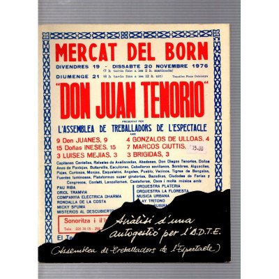 Mercat del Born / Don Juan Tenorio