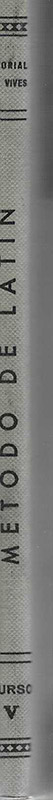 Método de latín. Quinto curso.