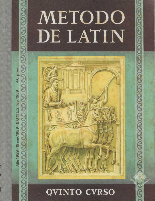 Método de latín. Quinto curso.
