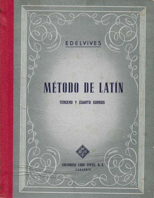 Método de Latin. Tercero y cuarto cursos. (Clave)