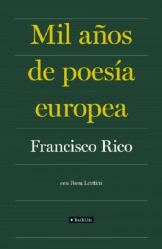 MIL AÑOS DE POESÍA EUROPA