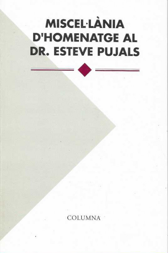 MISCEL·LÀNIA D'HOMENATGE AL DR. ESTEVE PUJALS. PRESPECTIVES DE LITERATURA ANGLESA. EL PARADÍS RETROBAT (John Milton).