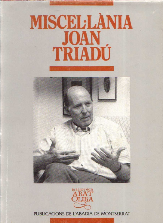 MISCEL·LÀNIA JOAN TRIADÚ