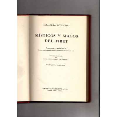 Místicos y magos del Tibet. / David-Néel, Alexandra