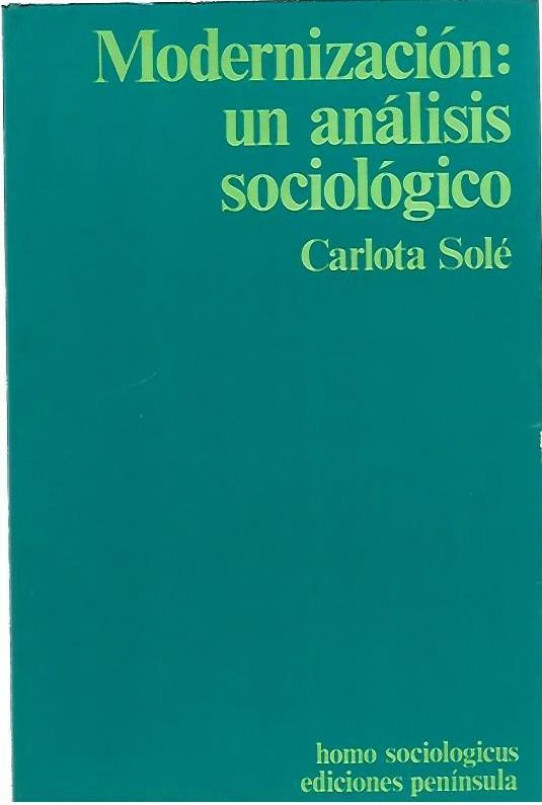 MODERNIZACIÓN: UN ANALISIS SOCIOLGICO