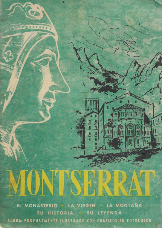 Montserrat. Álbum Ilustrado. Chocolates Soler