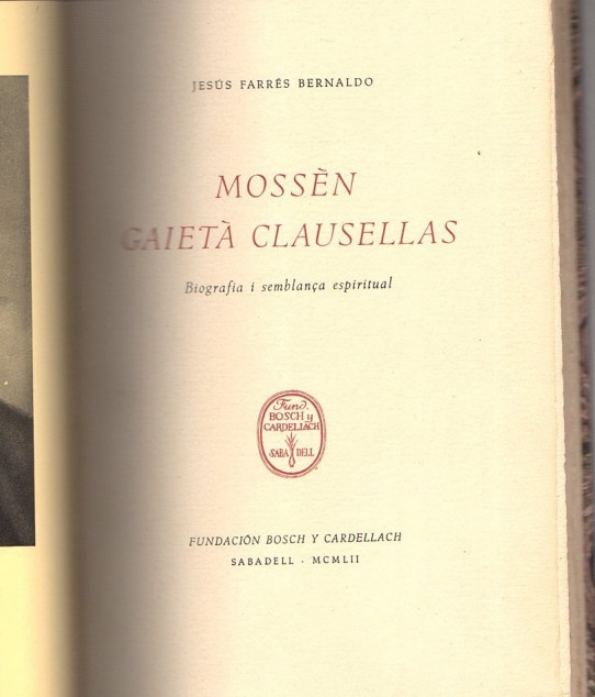 MOSSÈN GAIETÀ CLUSELLAS