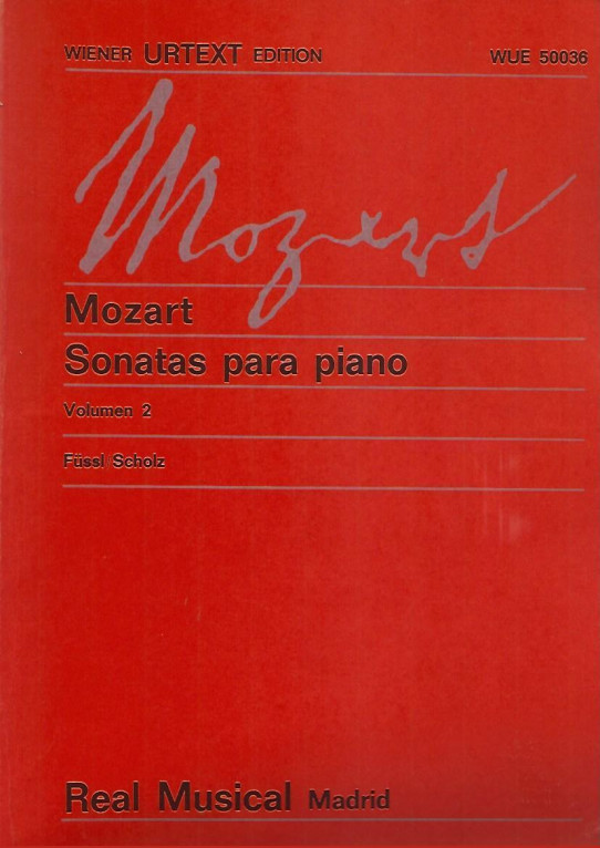 MOZART SONATAS PARA PIANO 2 Volumenes