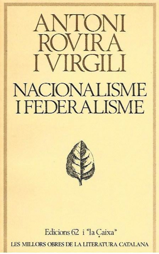 NACIONALISME i FEDERALISME