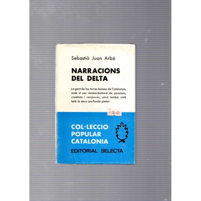 Narracions del Delta / Sebastià Juan Arbó