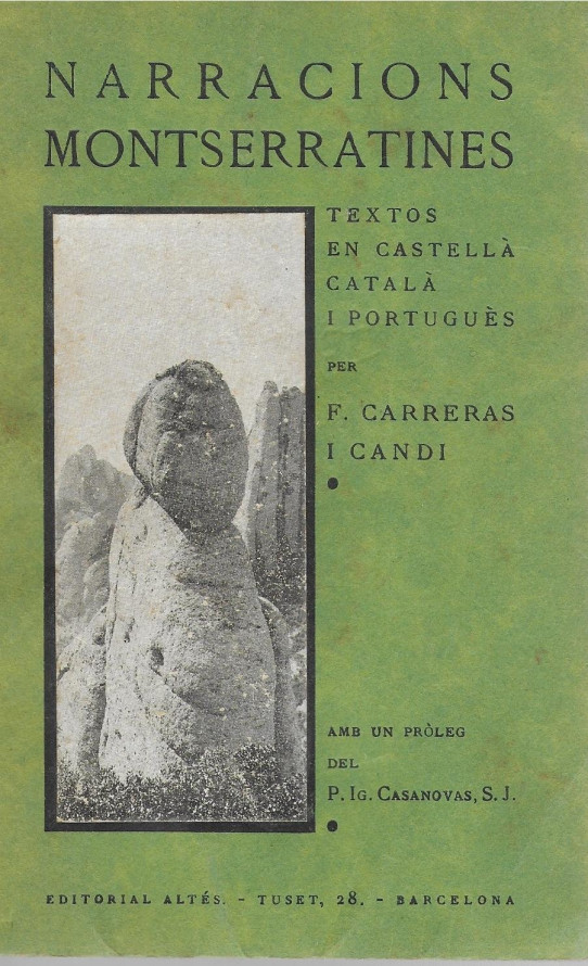 NARRACIONS MONTSERRATINES. Textos en castellà, català i portuguès