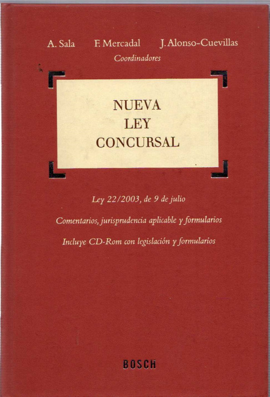 NUEVA LEY CONCURSAL