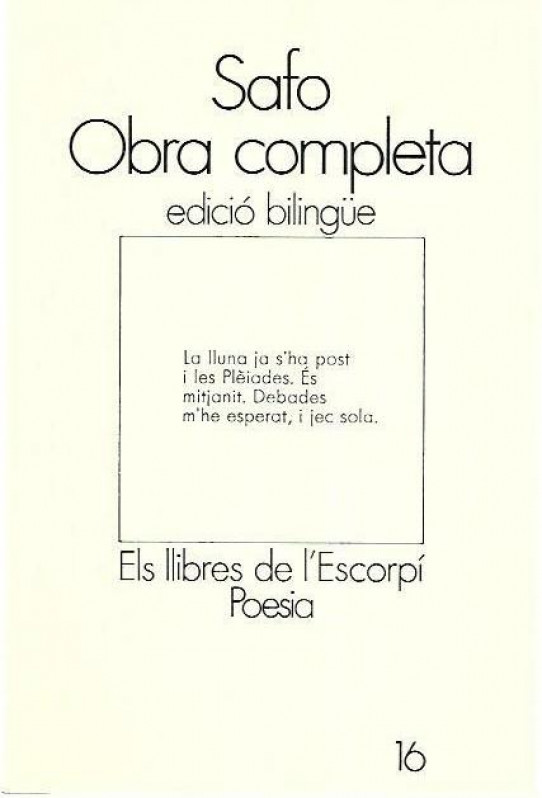 OBRA COMPLETA (SAFO)