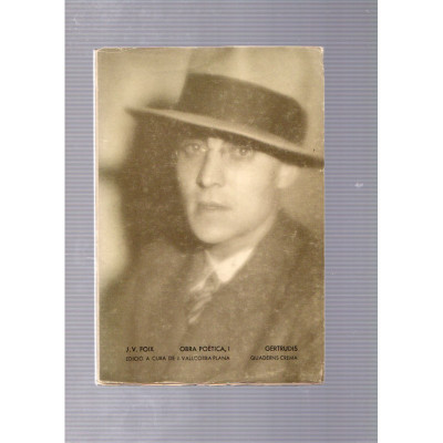 Obra poètica, I · Gertrudis / J.V. Foix
